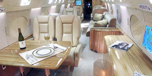 Gulfstream 2 / IIB view for San Francisco charter