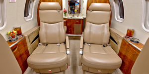 Learjet 40 view for San Francisco charter