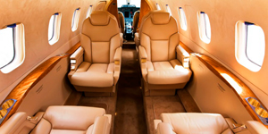 Piaggio Avanti view for San Francisco charter