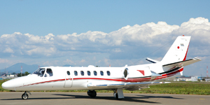 Cessna Citation V cabin for San Francisco charter