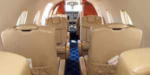 Beechjet 400A view for San Francisco charter