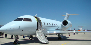Challenger 601 cabin for San Francisco charter