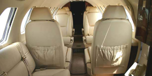 Cessna Citation V view for San Francisco charter