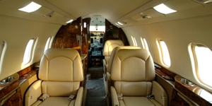 Learjet 60 view for San Francisco charter