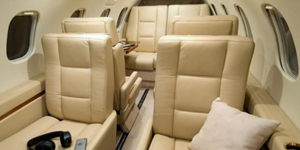 Learjet 35 view for San Francisco charter