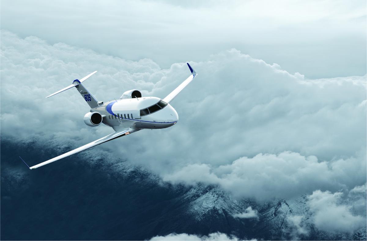 Challenger 605 cabin for San Francisco charter
