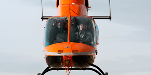 Bell Jet Ranger cabin for San Francisco charter
