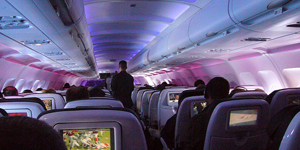 Airbus A320 view for San Francisco charter