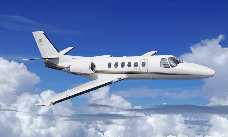 Cessna Citation Bravo cabin for San Francisco charter
