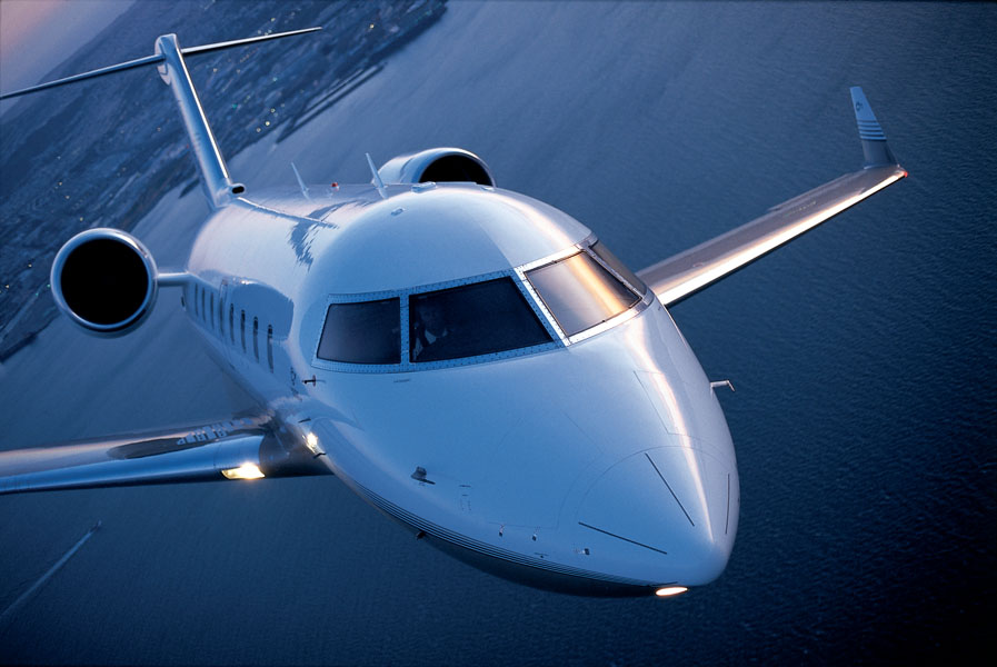 Challenger 604 cabin for San Francisco charter