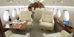 Falcon 900 view for San Francisco charter