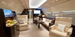 Airbus A318 Elite view for San Francisco charter