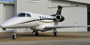 Embraer Phenom 300 view for San Francisco charter