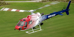 Eurocopter view for San Francisco charter