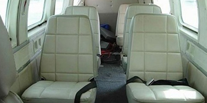 Piper Navajo / Cheyenne cabin for San Francisco charter