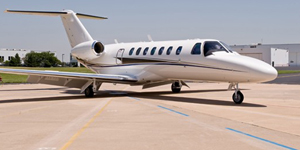 Cessna Citation CJ3 view for San Francisco charter