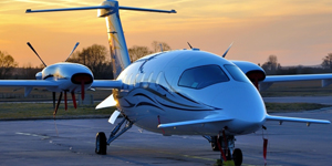 Piaggio Avanti cabin for San Francisco charter