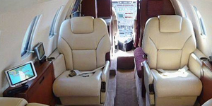 Cessna Citation III view for San Francisco charter