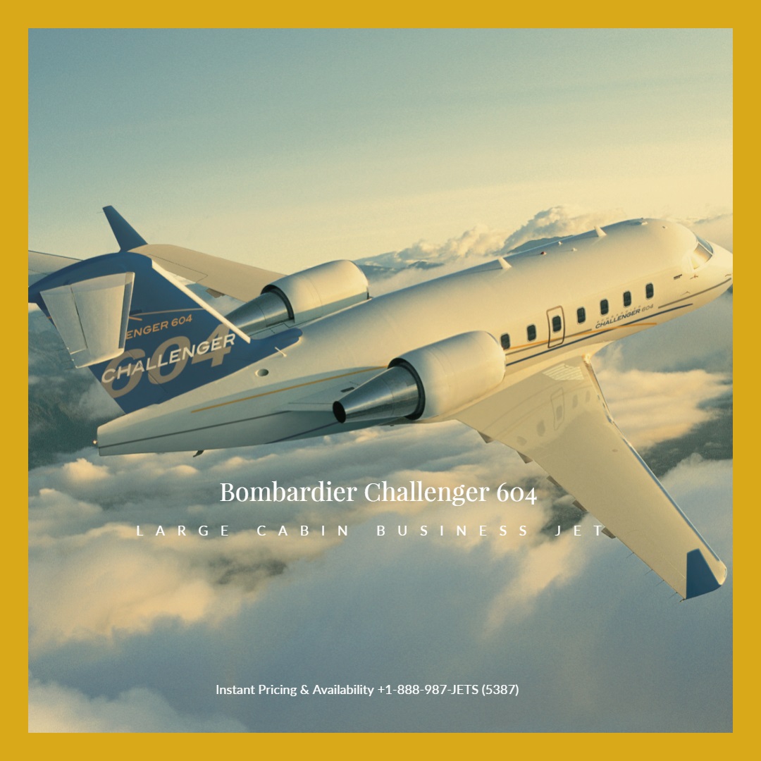 San Francisco Challenger 604 Charter