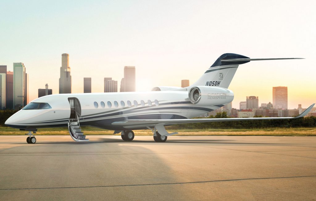 San Francisco Cessna Citation Hemisphere Charter