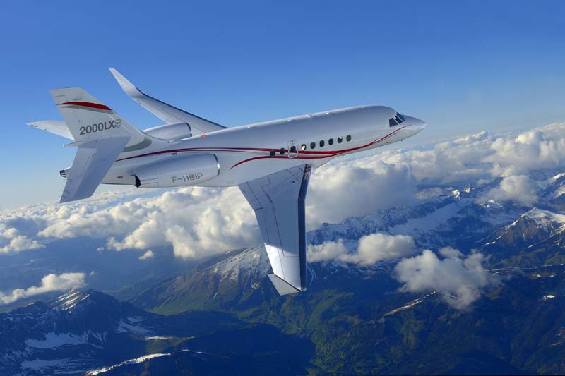 San Francisco Dassault Falcon 2000LXS Charter
