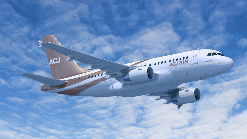 San Francisco Airbus ACJ318 Charter