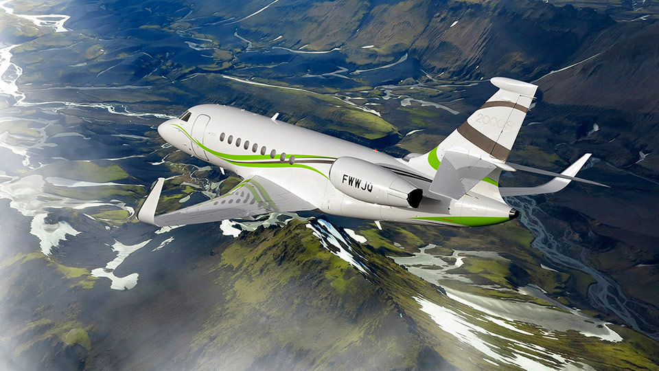 San Francisco Dassault Falcon 2000S Charter